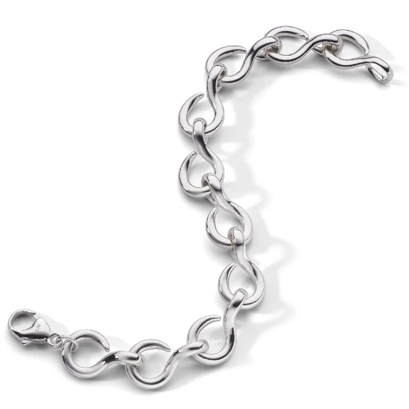 women's bracelets with vintage charm -"The Twist" Premier Infinity Bracelet