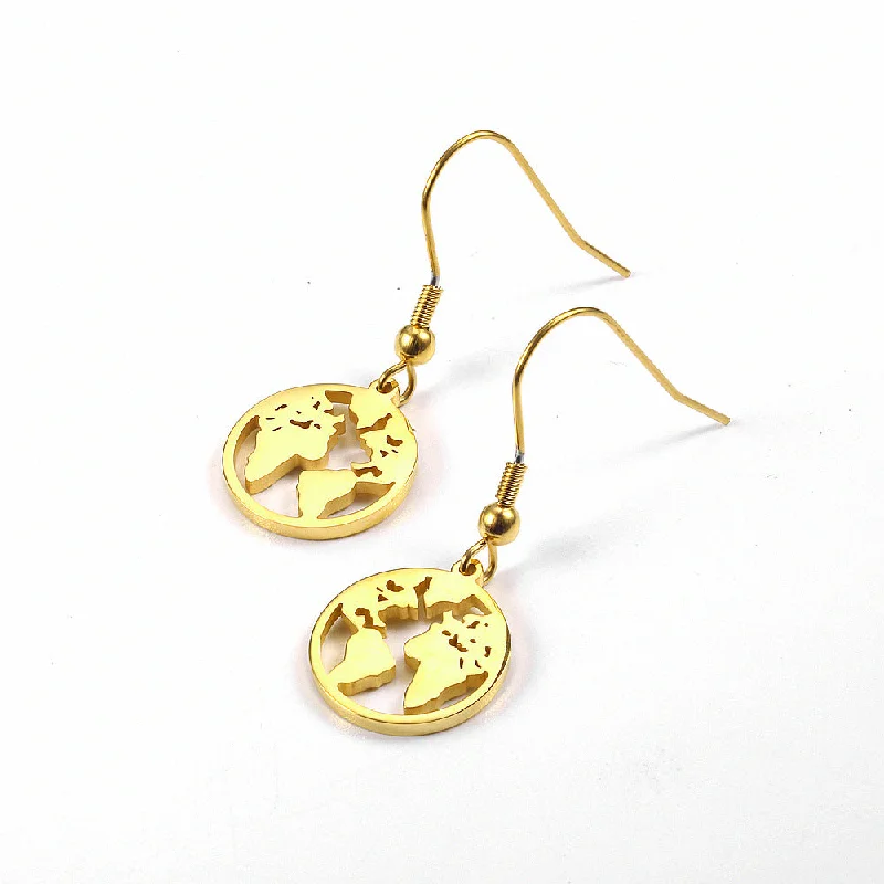 Le3339 Gold Earrings