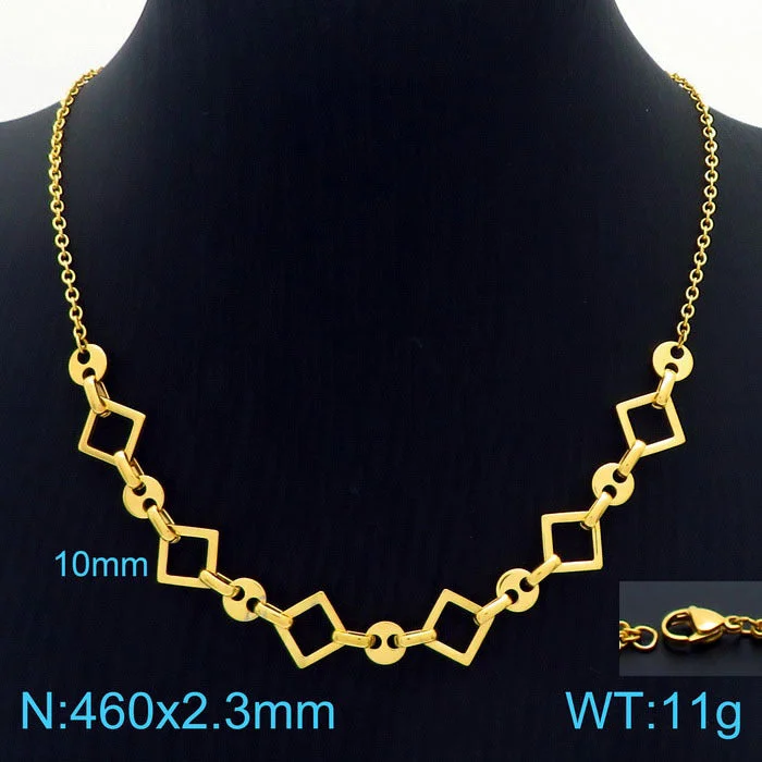 Gold Necklace Kn228937-Z